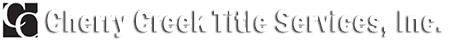 Cherry Creek Title Services Logo